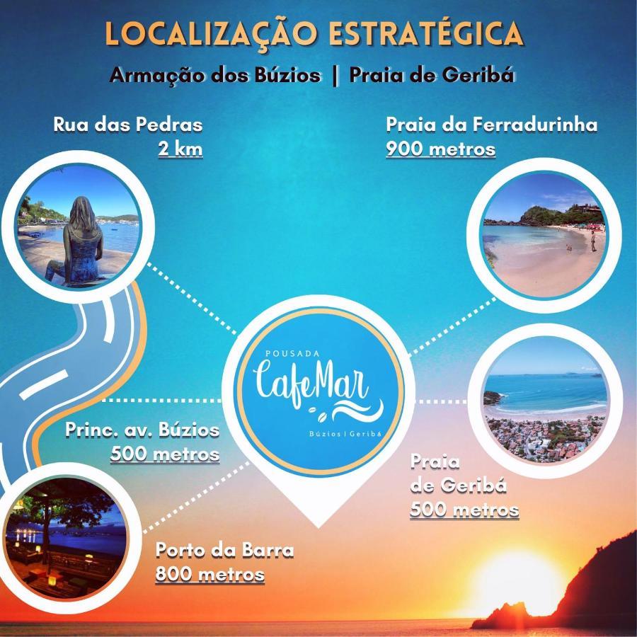 Pousada Cafemar Buzios Exterior foto
